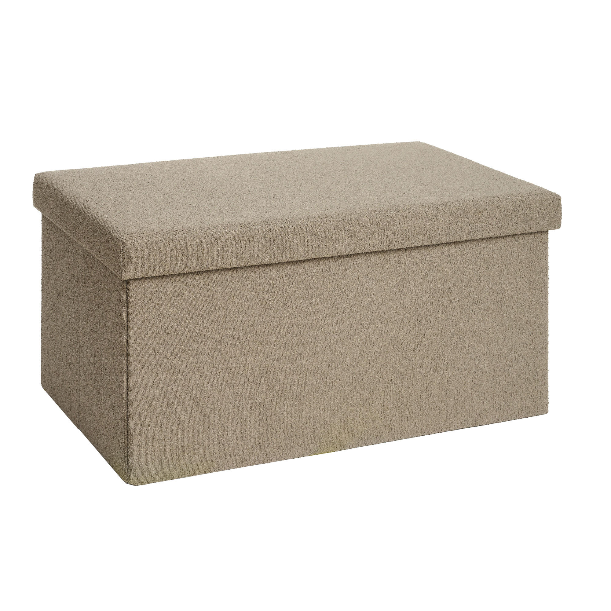 SITZBANK 76/38/38 cm, faltbar, Taupe - Taupe, Kunststoff (38/38/76cm) - Laleni