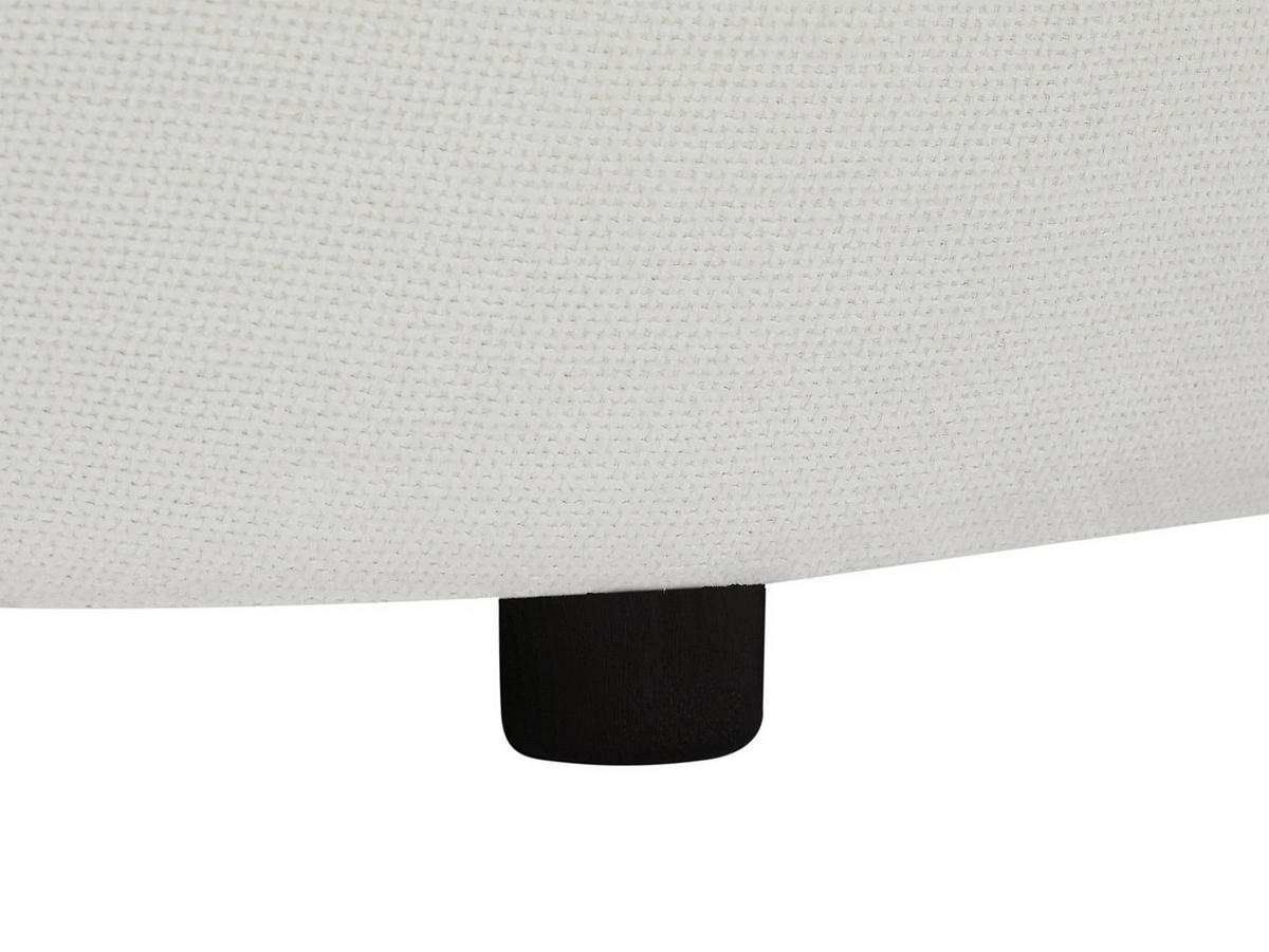 SESSEL mit gerader Rückenlehne - 1 Person - stoff - gebrochenes weiß Ralibo - Weiß, Kunststoff/Textil (87/72/90cm) - Vente-Unique