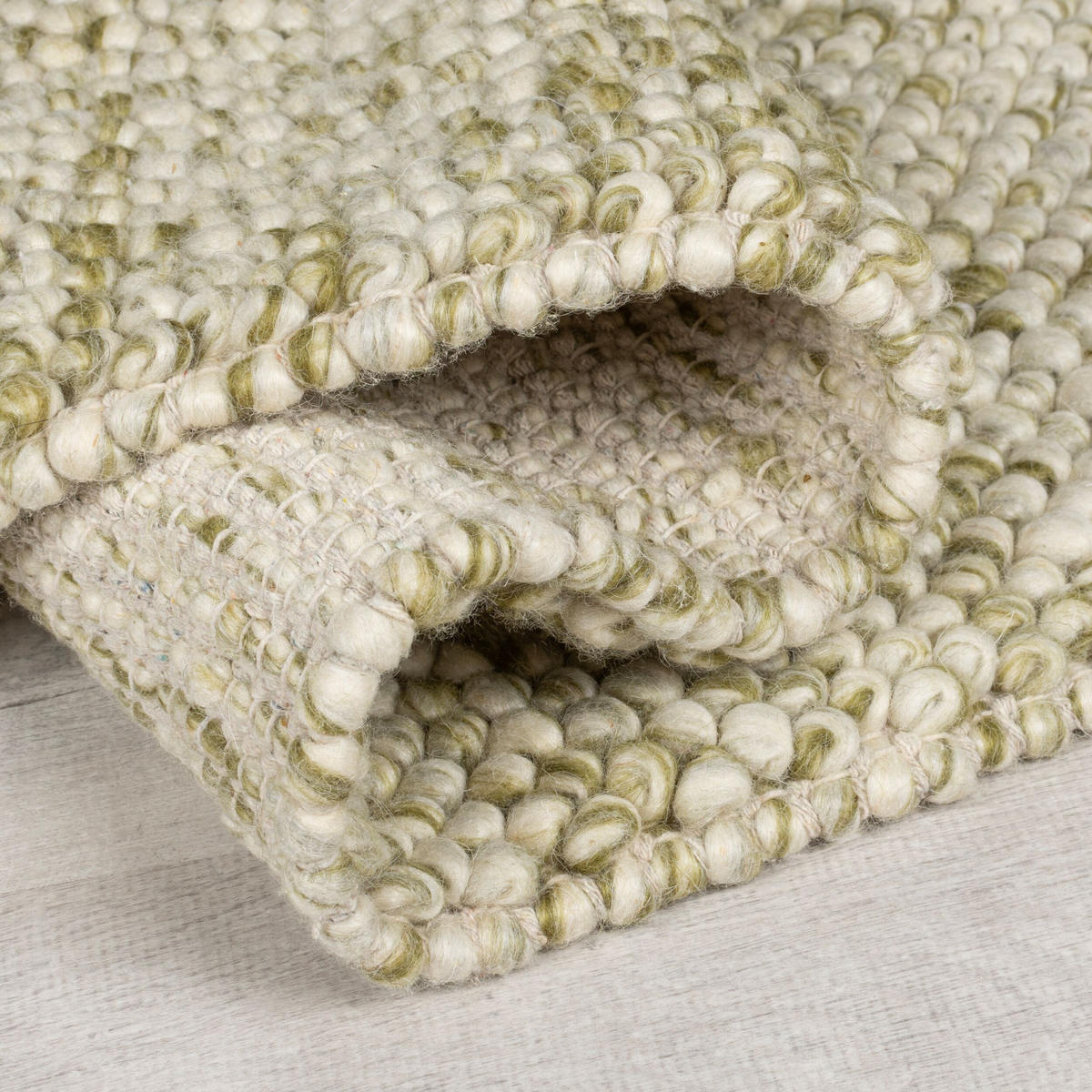 TEPPICH Uni-Design, hochdicht MEDWAY - Grün, Textil (170/120cm) - KADIMA DESIGN