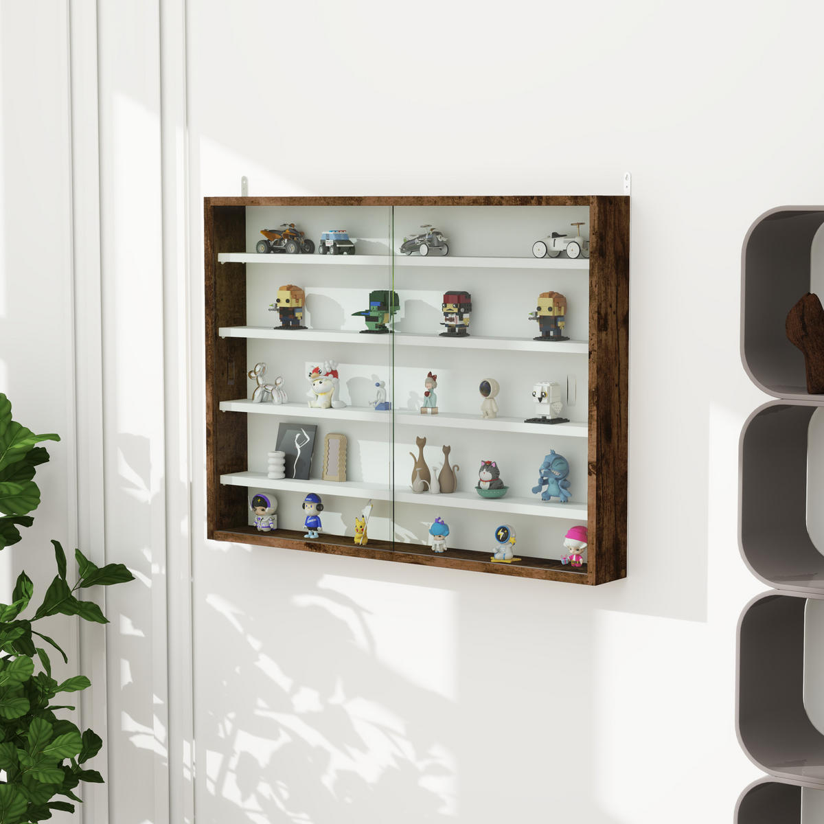 BÜCHERREGAL 80/9,5/60 cm Braun - Braun, Karton (80/60/9.5cm)