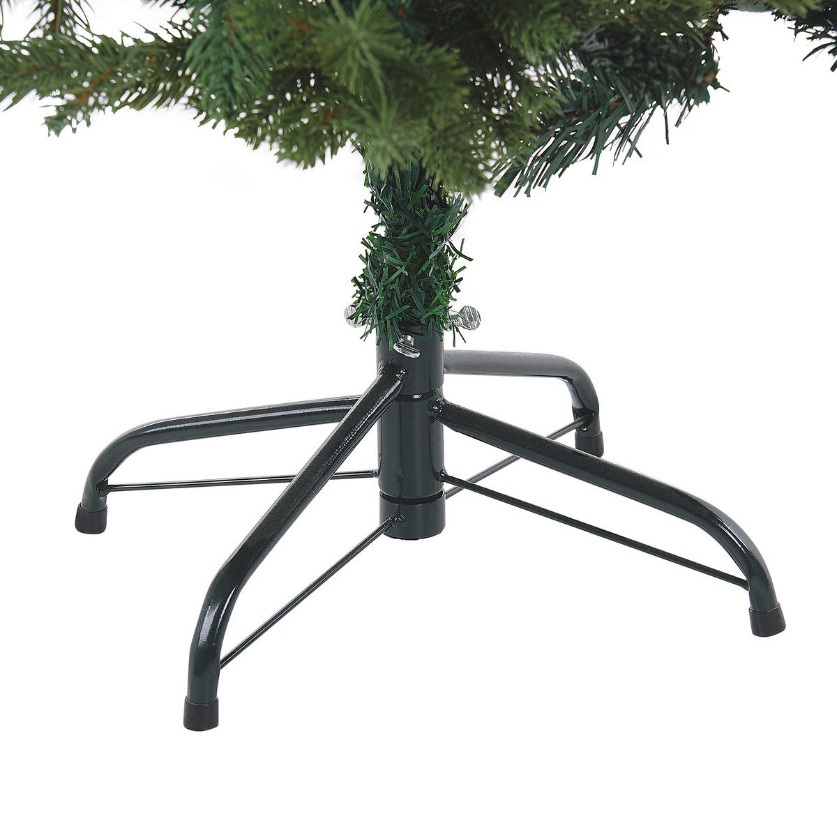 WEIHNACHTSBAUM 120 cm Grün Huxley - Grün, Kunststoff (120cm) - Beliani