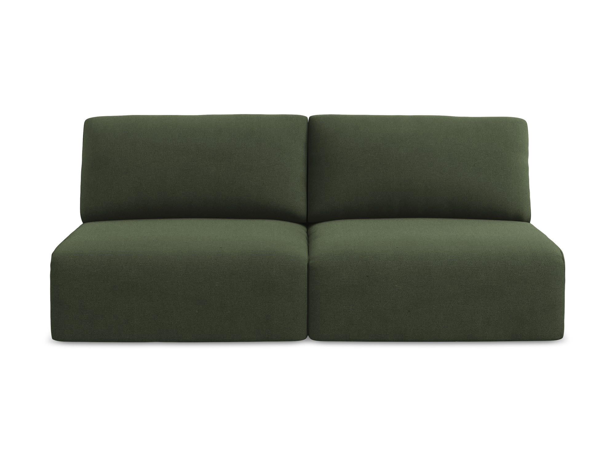 3-SITZER SOFA mit Schlaffunktion Strukturstoff Stoff Grün - Blau/Schwarz, Kunststoff/Textil (216/79/102cm) - Makamii