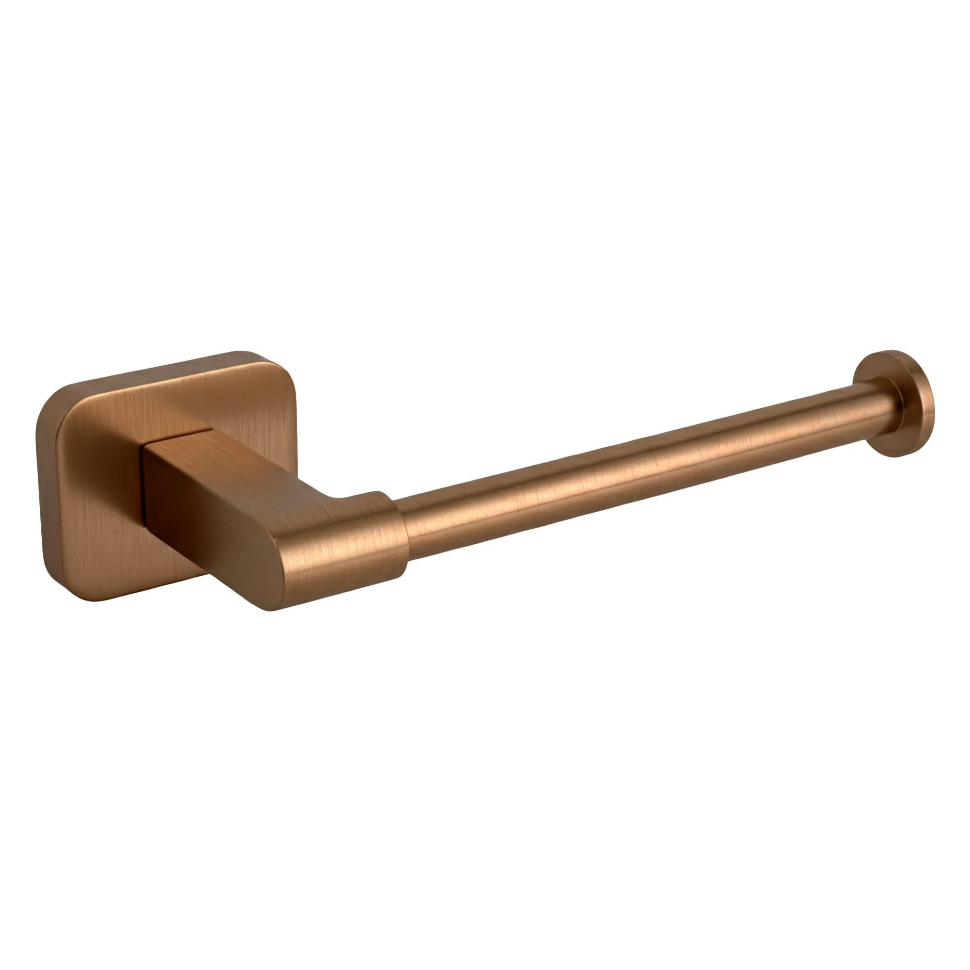 HALTER Für Toilettenpapier Rea 5909 Nico Brush Copper - Kupferfarben, Metall (7/4/18cm) - REA