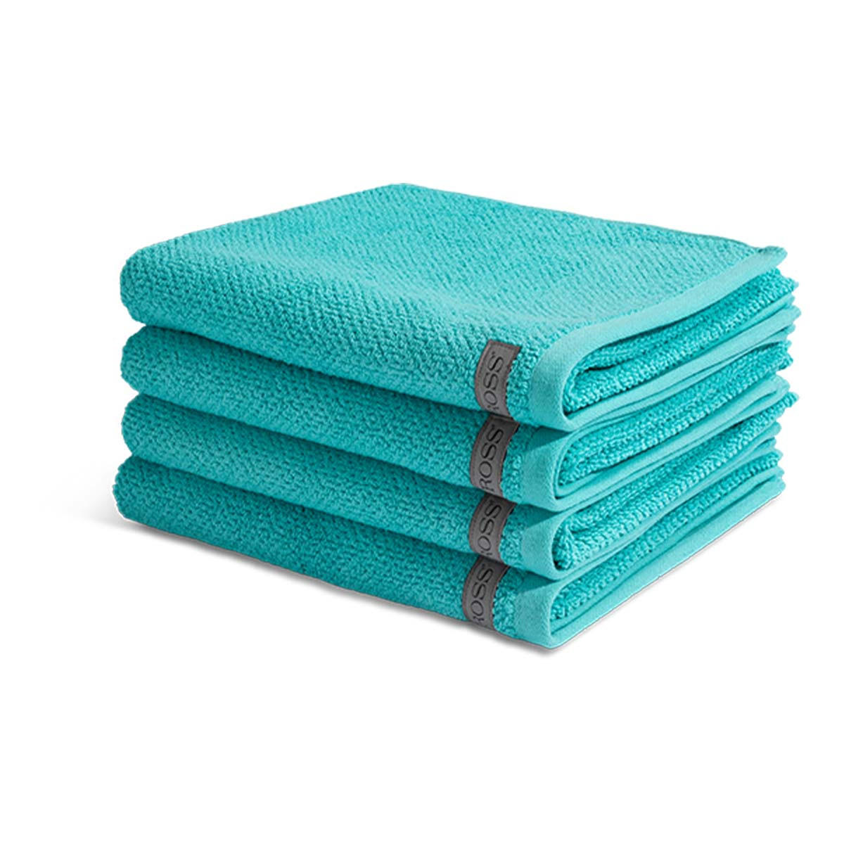 HANDTUCH Selection 4er-Set - Türkis, Textil (50/100cm) - Ross