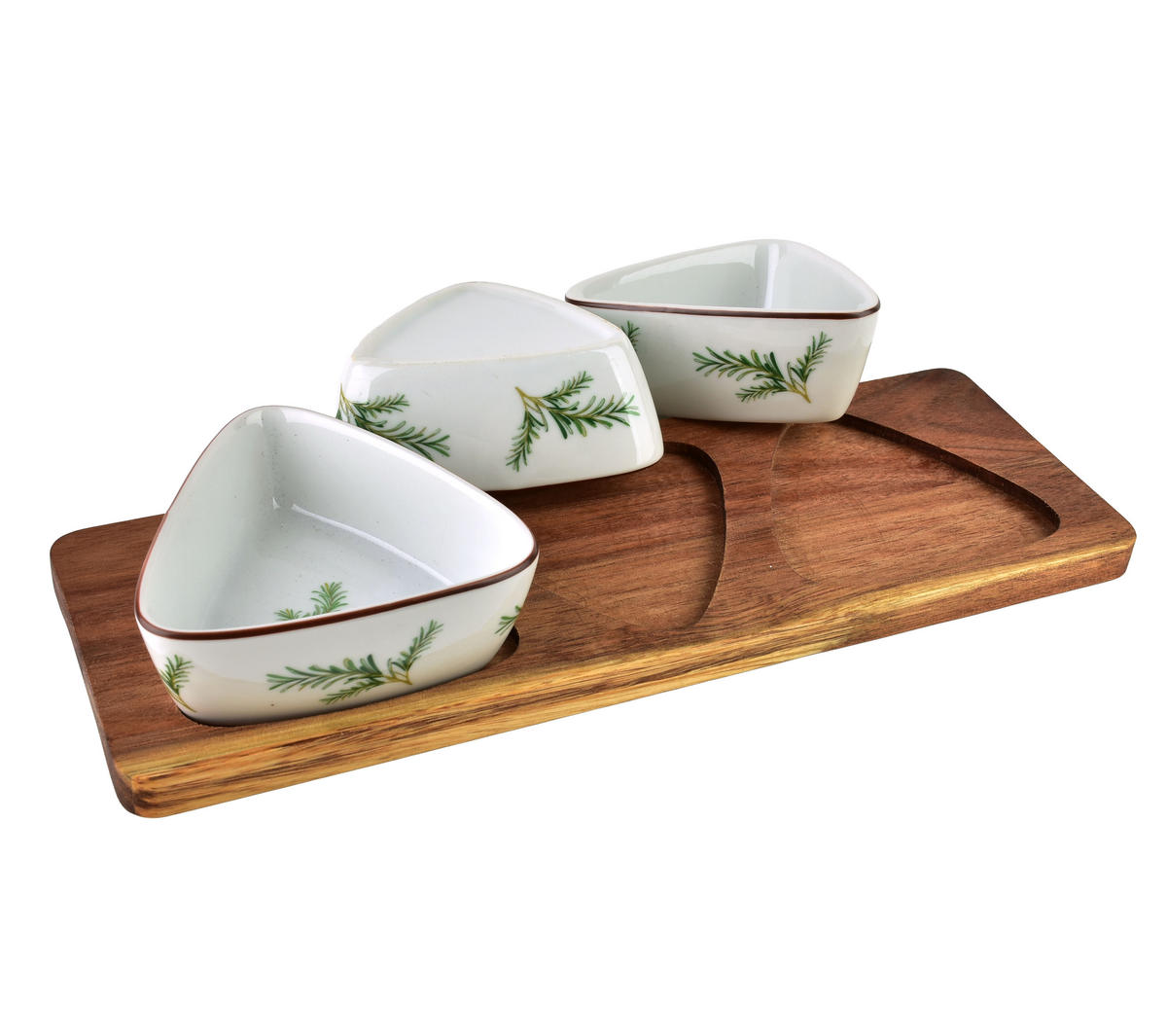 SERVIERSCHALEN Modern Kitchen Weiß 28/9.5/5 cm Porzellan - Weiß, Keramik (10/5/28cm) - Mondex