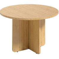 COUCHTISCH rund 66 x 45 cm Bambus Natural Wood - Braun, Holz (66/66/45cm) - Meubliv