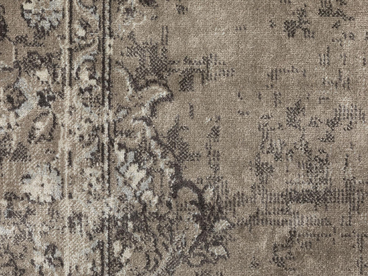 ORIENTTEPPICH 160/230 cm Riad Vintage Keshan - Dunkelgrau, Textil (160/230cm) - Steffensmeier