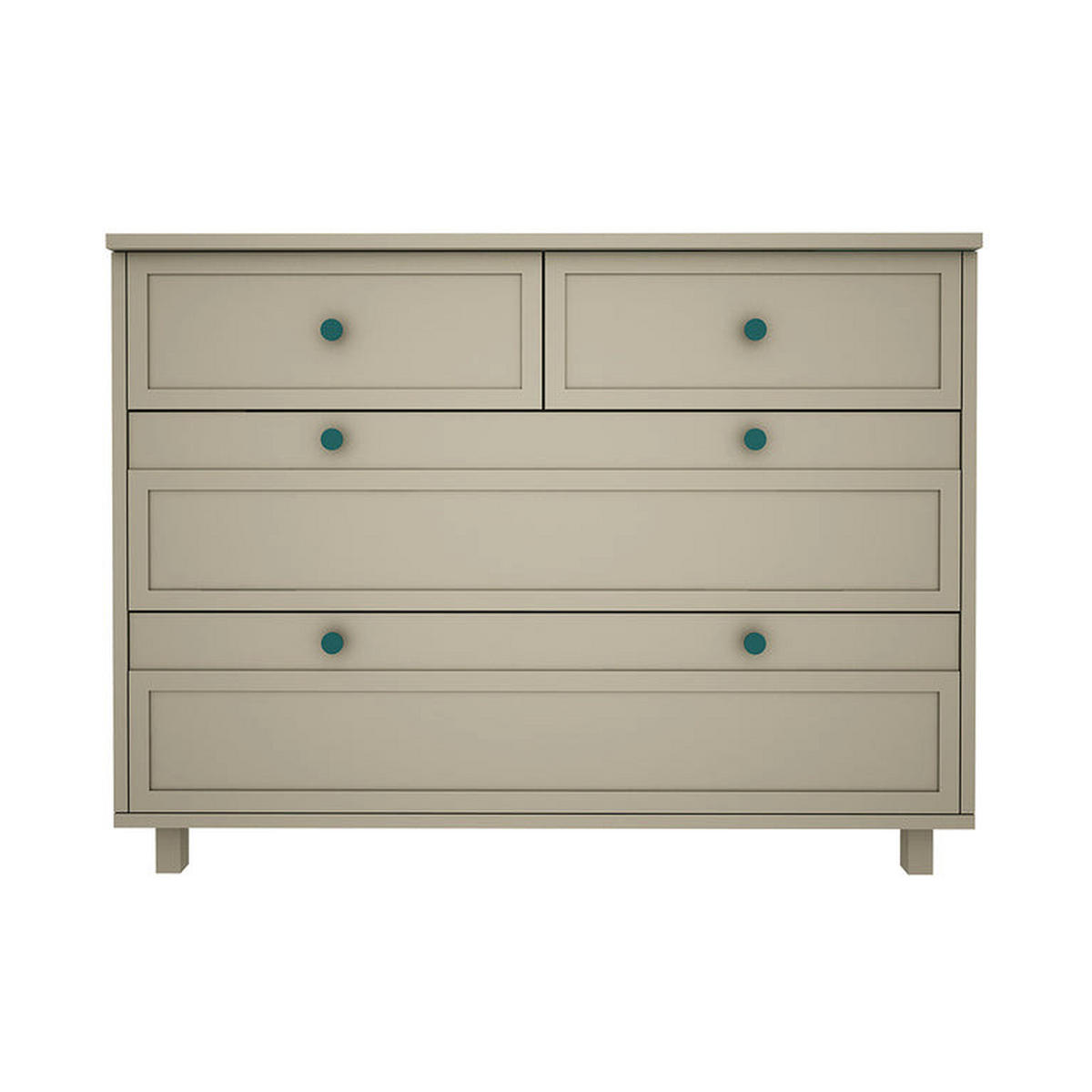 SOBA ZA BEBE 2-dijelniGabriel Zeleni - zelena, drvni materijal (145/103/75cm) - Petits-meubles