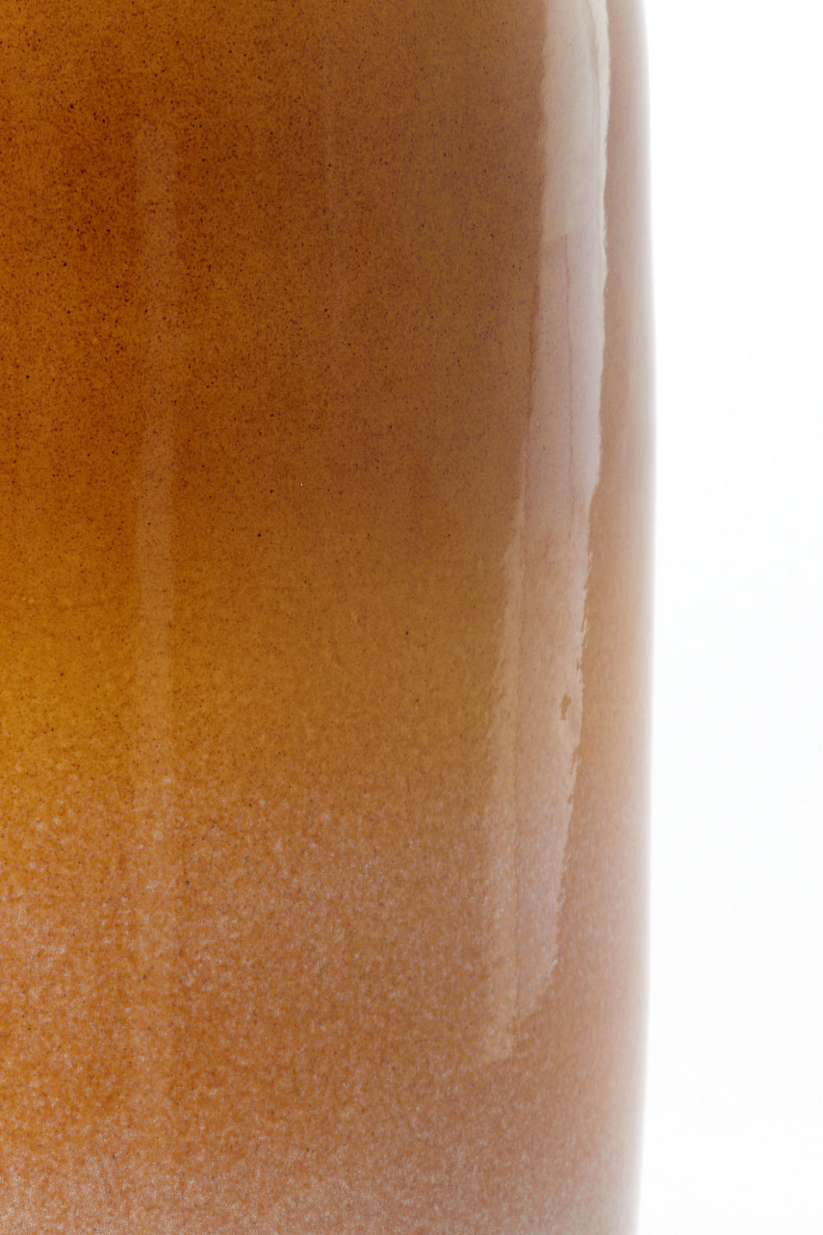 BEISTELLTISCH Franca Gelb Ø34/46,5 cm - Gelb, Keramik (30.5/30.5/26cm) - Light & Living