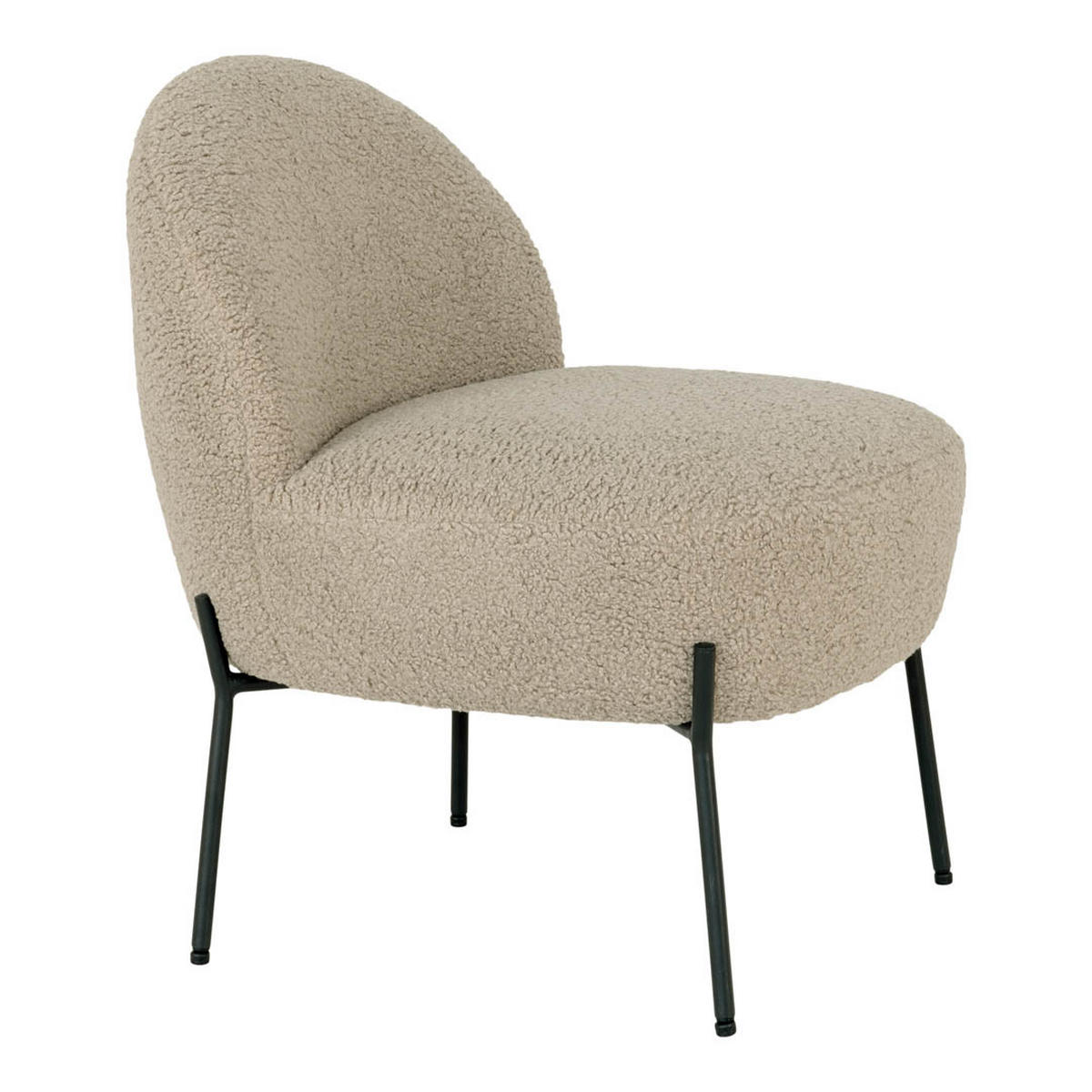 SESSEL graubraun - Grau, Holzwerkstoff (57/71/66cm) - ebuy24