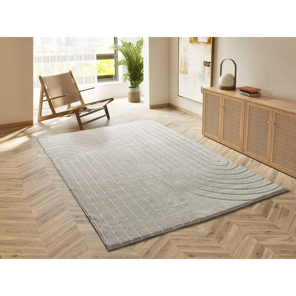 Thumbnail - Atticgo Webteppich, Weiß, Textil, Mode, Rechteckig, 80x150 cm, Oeko-Tex® Standard 100, antistatisch, Teppiche & Böden, T...