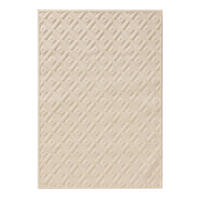 TEPPICH Leo Cream 300x400 cm - Creme, Kunststoff (300/400cm) - benuta