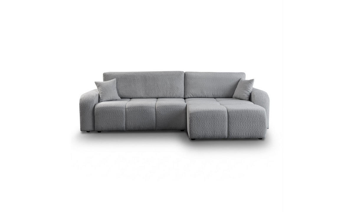 ECKSOFA MALIBU XL 275/150/87 cm Coral 75 - Grau, Textil (275/150cm) - Lookway