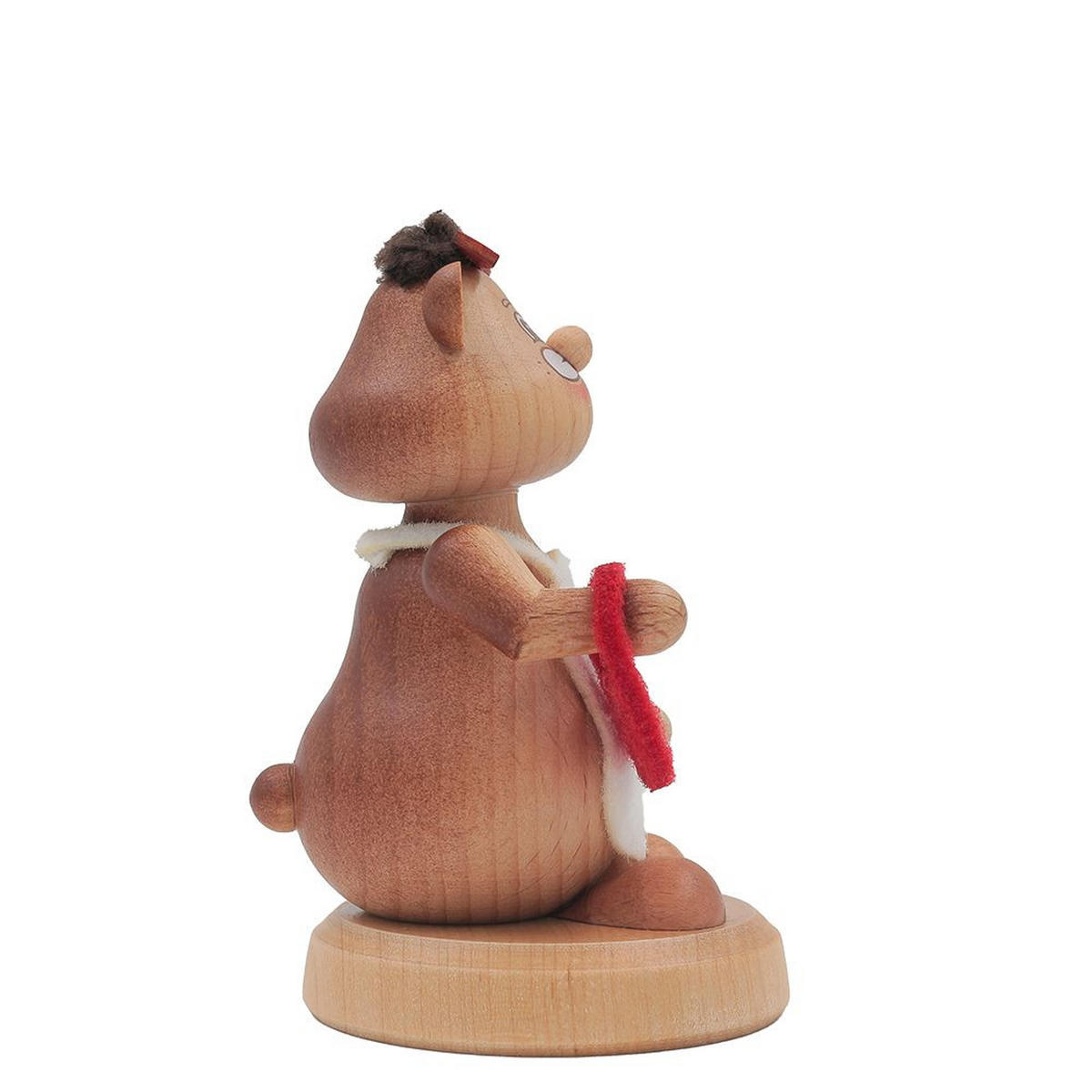 HOLZFIGUR Hamster Spaziergängerin 11 cm - Multicolor, Metall (6/11/0.1cm)