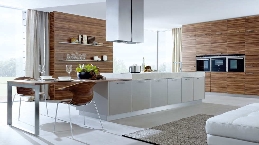 Kueche Holz modern