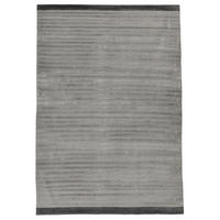 HANDWEBTEPPICH Miami 170x240 cm - Grau, Textil (170/240cm) - THEKO