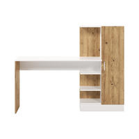 SCHREIBTISCH - 152.3 cm x 40 cm - Holz, Platte - Naturfarben Hell, Weiß - MILARIA - Naturfarben/Weiß, Holz (40/152.3/120cm) - Vente-Unique