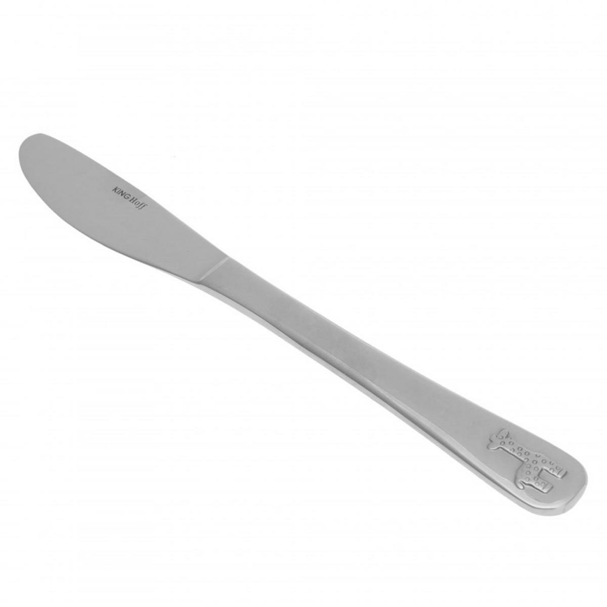BESTECKSET Silber 21/2/2 cm KH3586 - Silberfarben, Metall - Kinghoff 