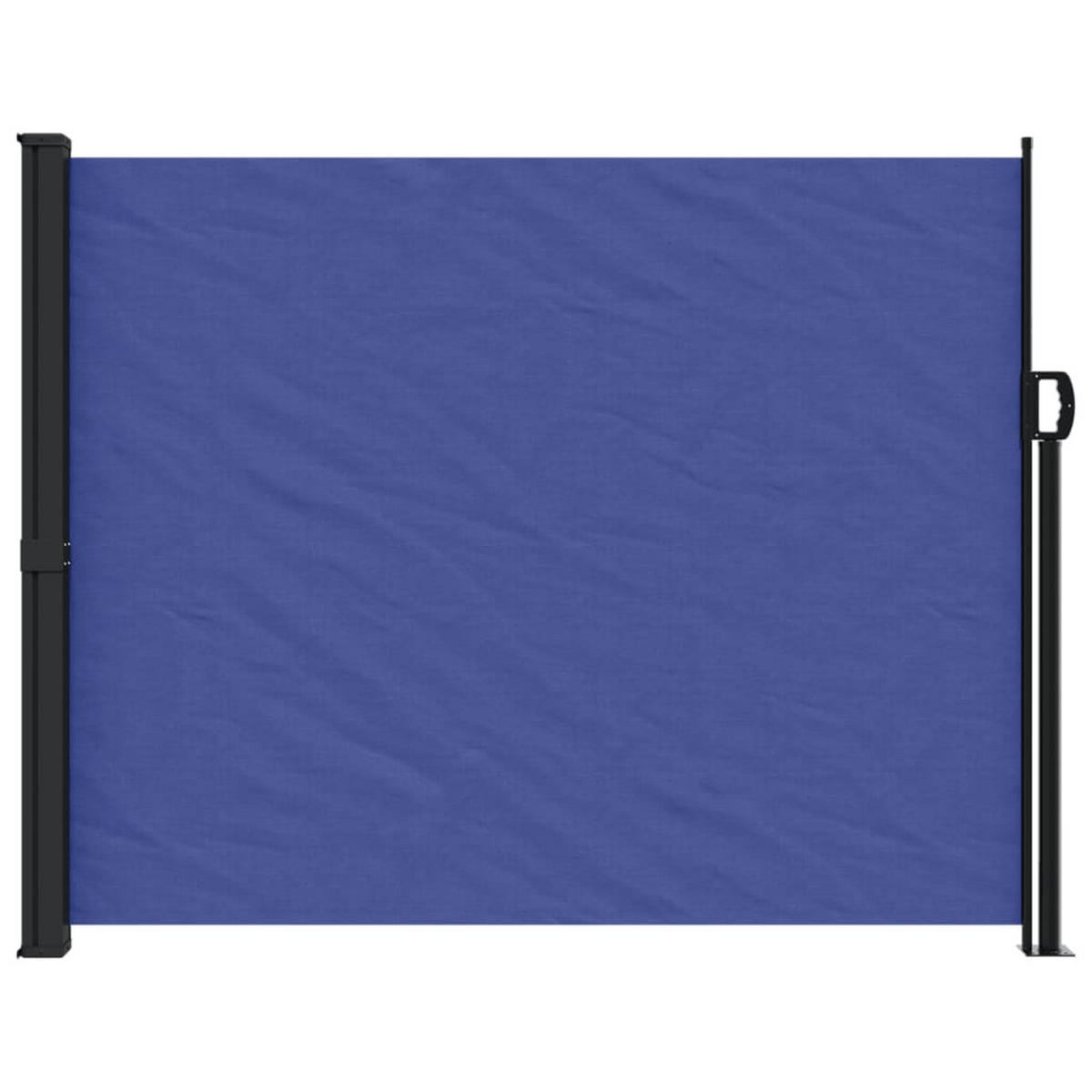SEITENMARKISE Ausziehbar Blau 160x600 cm - Blau, Textil (600/160/600cm) - furnicato