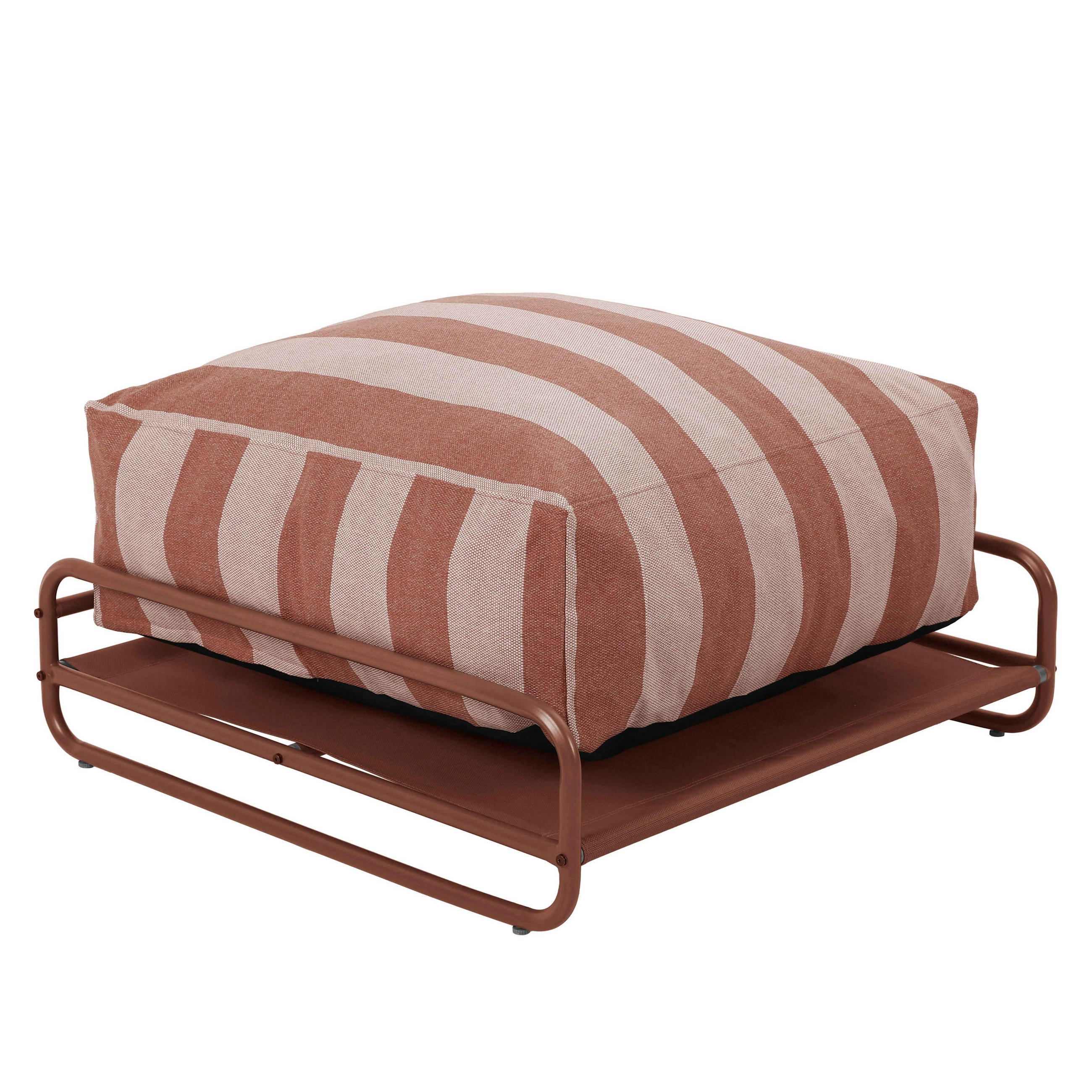 Oviala Gartenhocker Braun 97x42x97 cm
