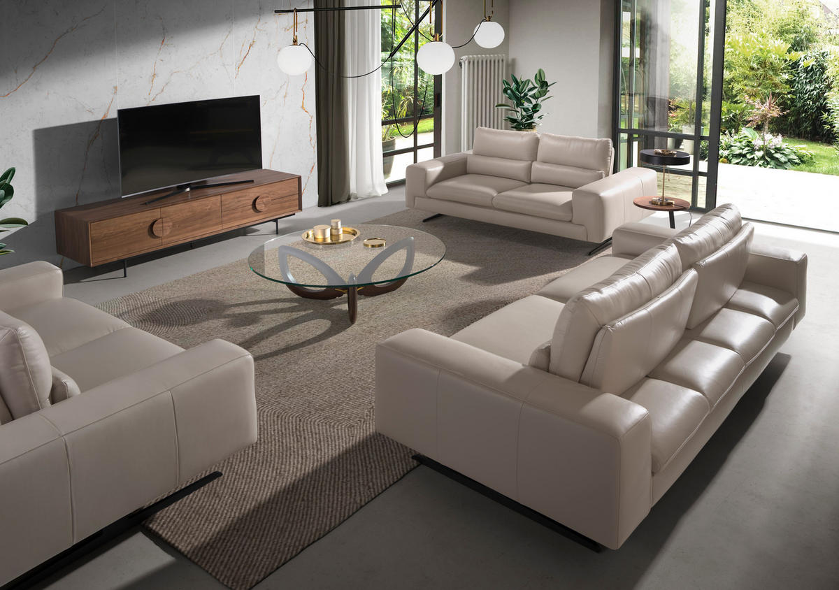 ECKTISCH Runder Ecktisch Nussbaum und schwarzer Stahl Ø40/52 cm - Nussbaumfarben/Schwarz, Holz (40/40/52cm) - ANGEL CERDA