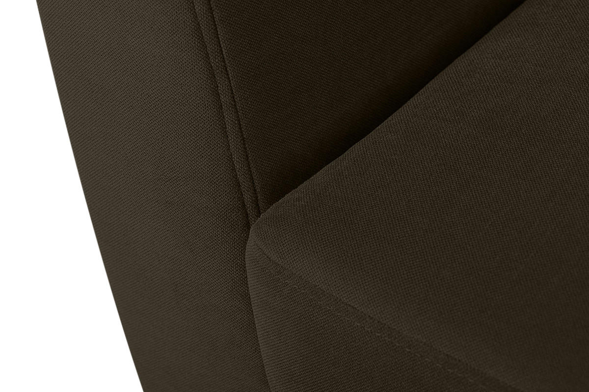 SESSEL TAGIO Massivholz-Beine, braun - Dunkelbraun/Braun, Buchenholz/Textil (86/80/88cm) - KONSIMO®