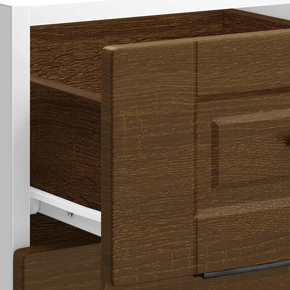 KÜCHENUNTERSCHRANK Samu Braun Eichen-Optik 40x46x81,5 cm - Eichefarben, Holz (40/81.5/46cm) - DELUKE
