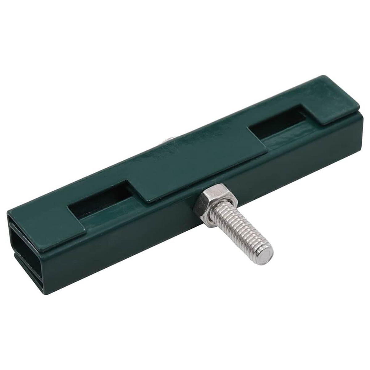 U-MATTENVERBINDER 10 Sets Grün - Grün, Metall (1.5/1.2cm) - vidaXL