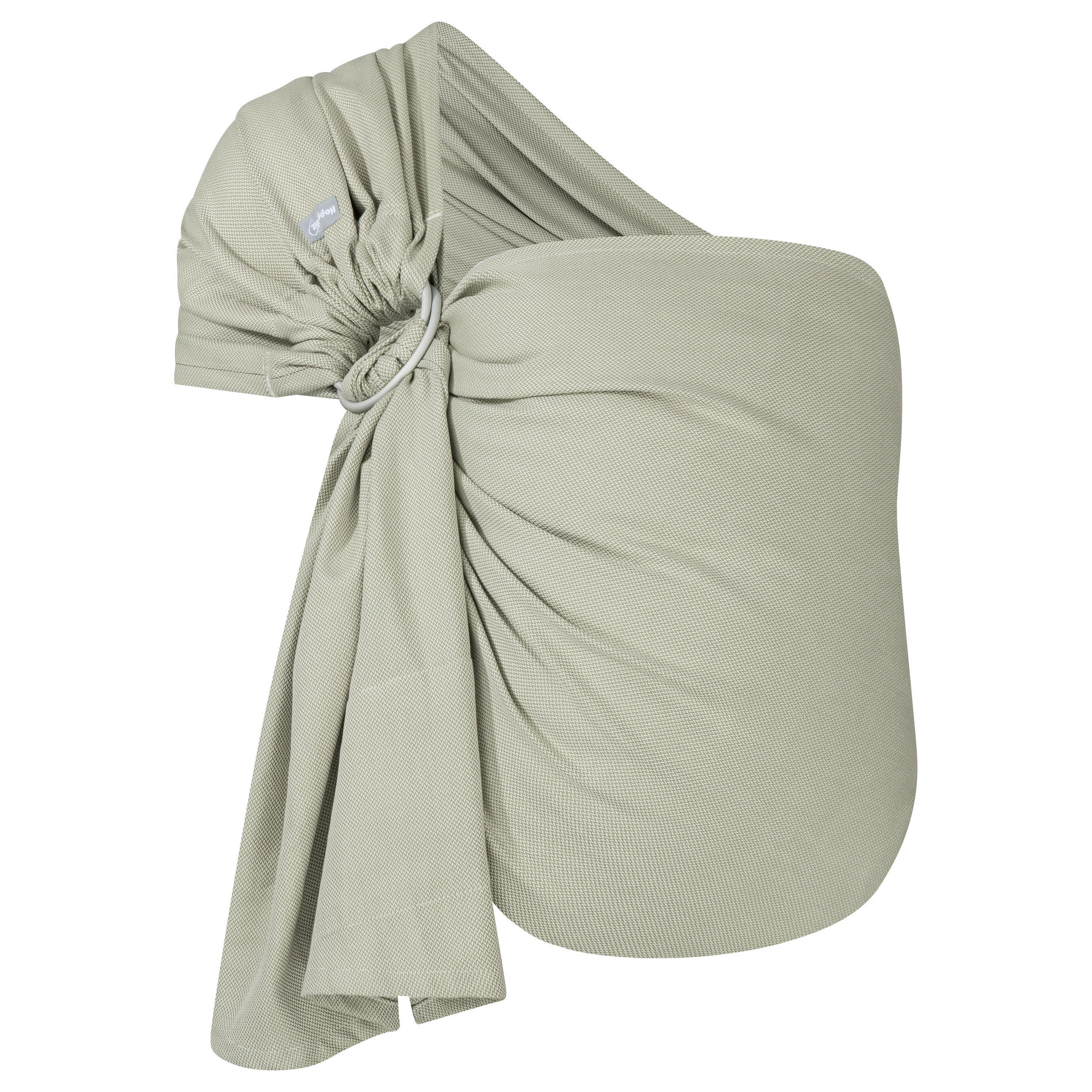 BABYTRAGETUCH Ring-Sling kbA - Hellgrün, Textil (70/0.1/200cm) - Hoppediz