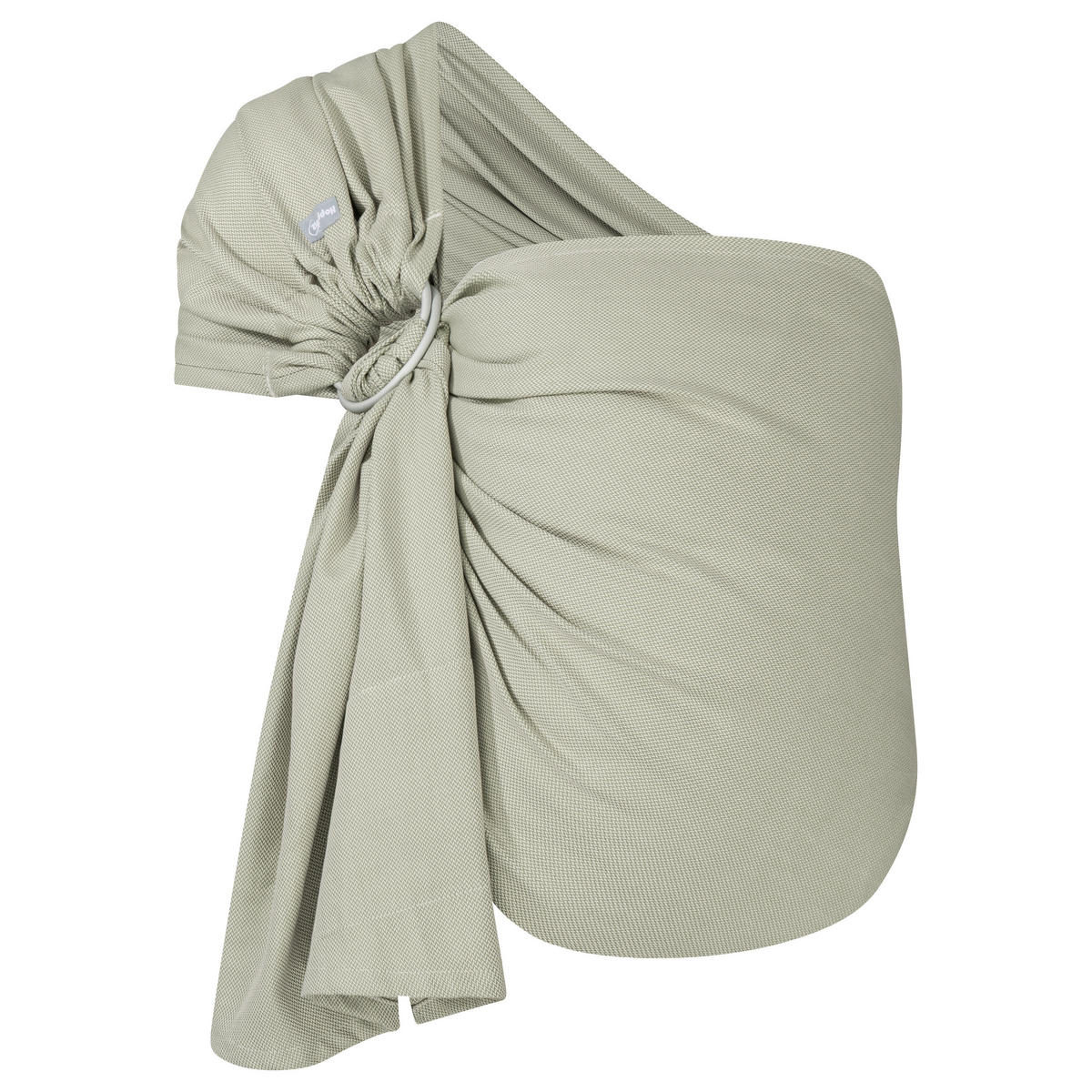 BABYTRAGETUCH Ring-Sling kbA - Hellgrün, Textil (70/0.1/200cm) - Hoppediz