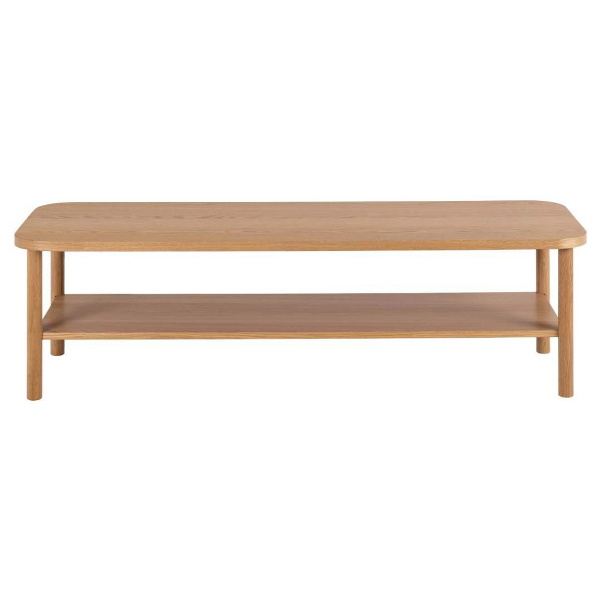 COUCHTISCH, Banbury, Eiche, MDF, 150 x 50 x 42 cm - Eichefarben, Holzwerkstoff (50/150/42cm) - ebuy24