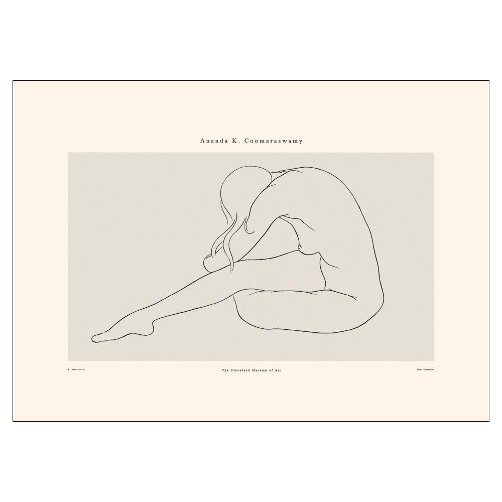 POSTER Arch Atelier - Ananda 01 - Naturfarben, Papier (70/2/100cm) - Poster&Frame