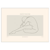 POSTER Arch Atelier - Ananda 01 - Naturfarben, Papier (70/2/100cm) - Poster&Frame