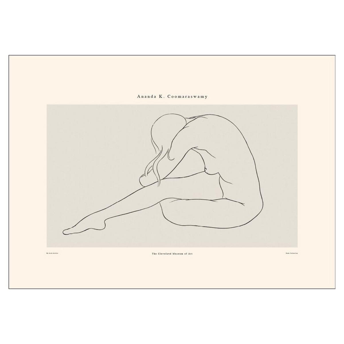 POSTER Arch Atelier - Ananda 01 - Naturfarben, Papier (70/2/100cm) - Poster&Frame