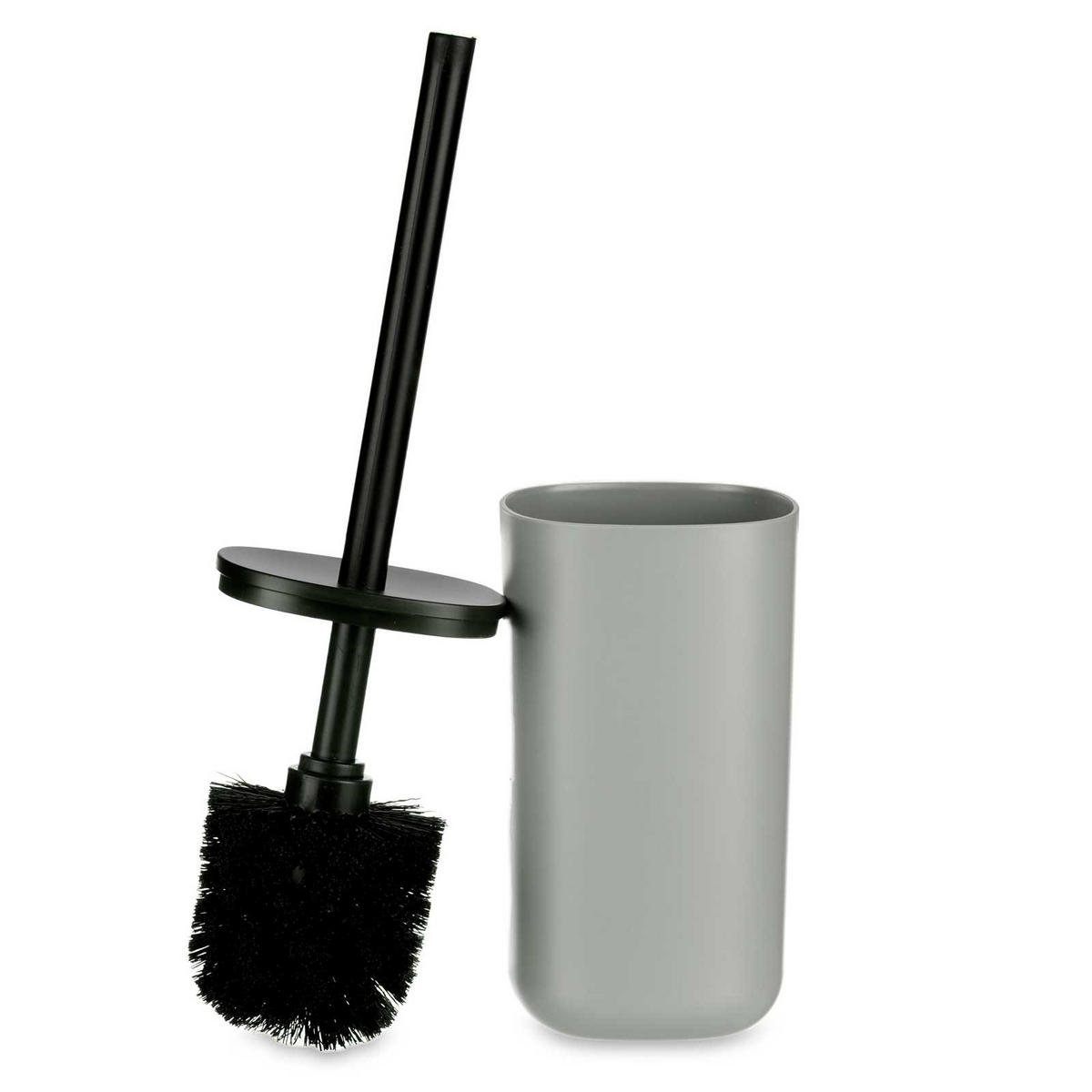 TOILETTENBÜRSTE Kunststoff 9,6/35 cm - Grau, Kunststoff (9.6/35/9.6cm) - Berilo