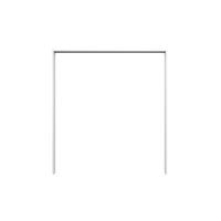 PASSEPARTOUTRAHMEN zu Kleiderschrank Emden in Graphit mit Saharagrau - Grau, Holzwerkstoff (138/200/12cm)