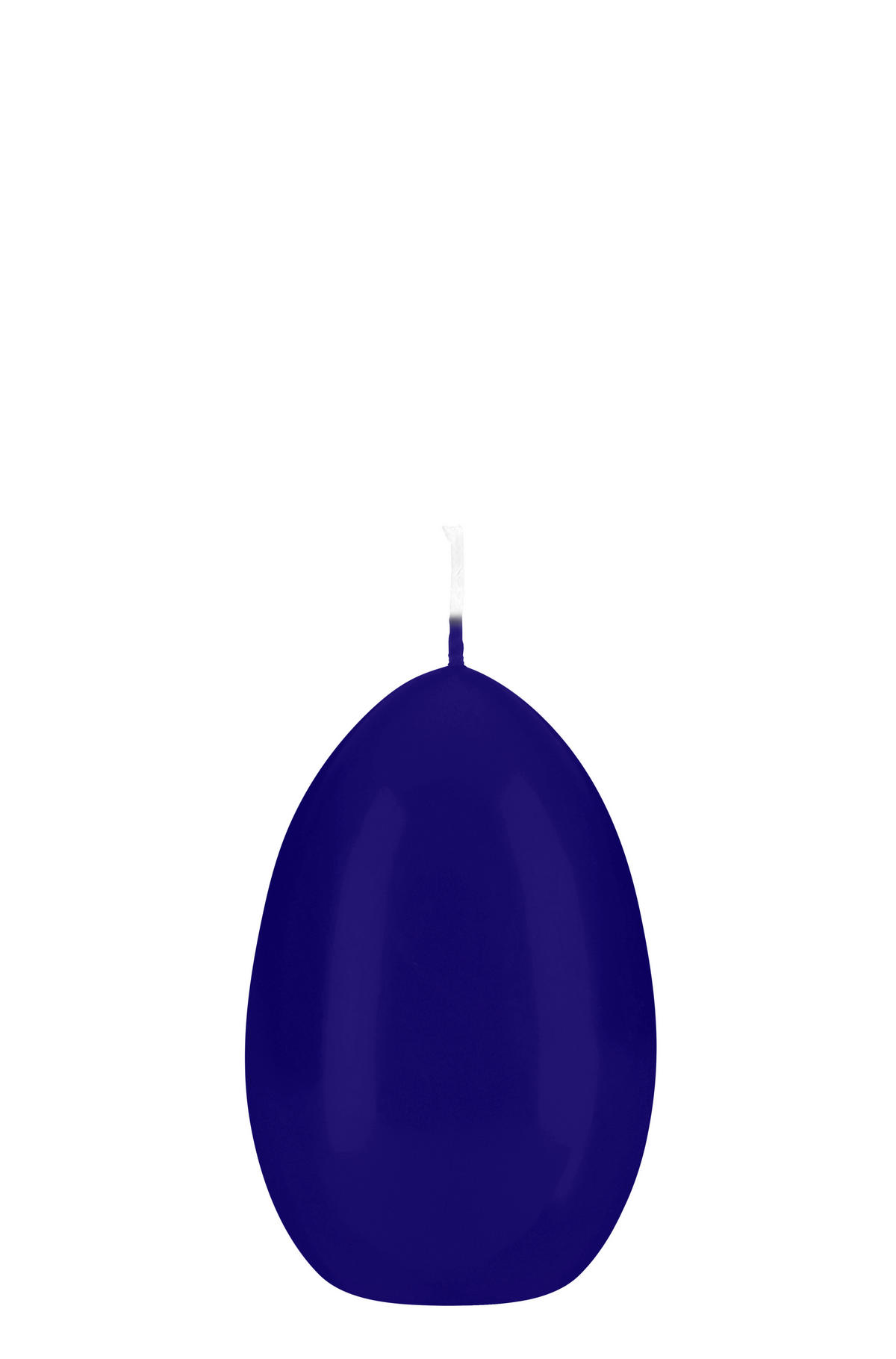 EIKERZEN Klarlack Royalblau 90 x Ø 60 mm, 6 Stück - Blau, Paraffin (6/9/9cm) - Kopschitz Kerzen