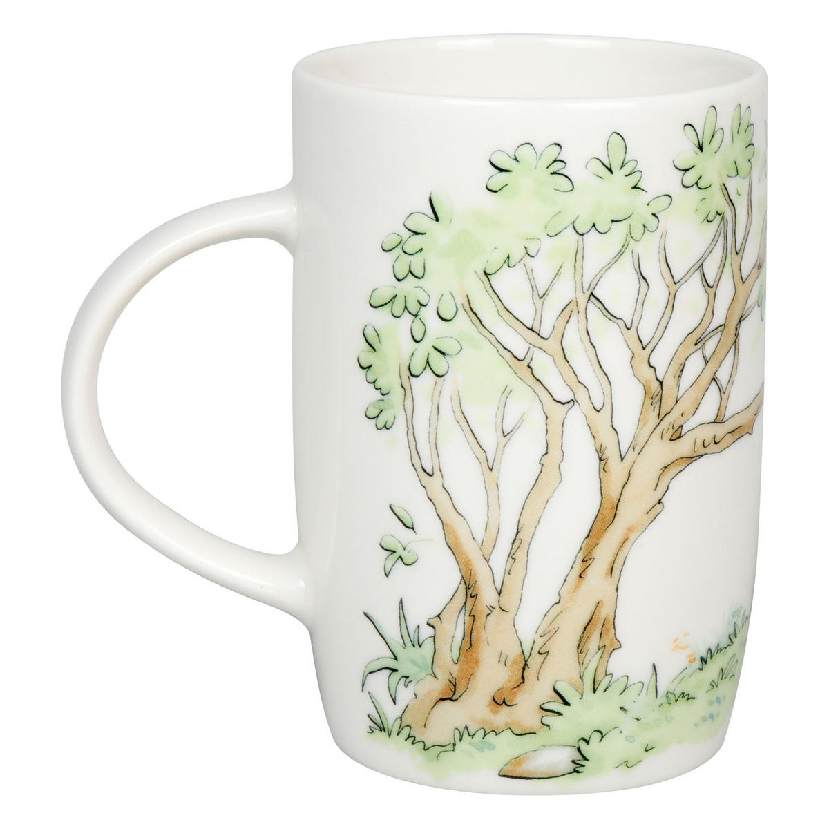 KAFFEEBECHER I love you to the moon - Naturfarben, Keramik (0.6L) - Könitz