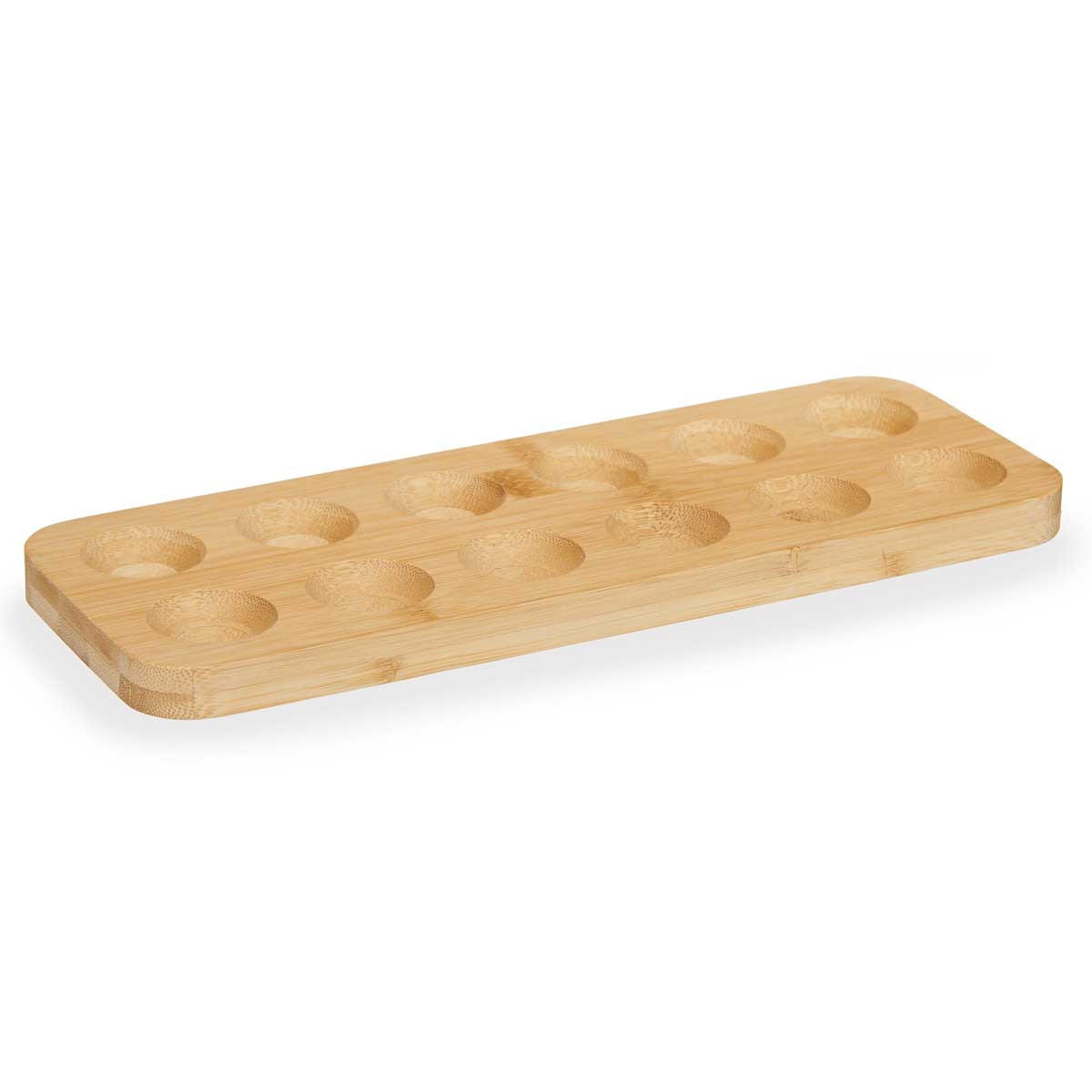EIERBEHÄLTER Bambus 30/11,5 cm - Braun, Naturmaterialien (11.5/1.6/30cm) - Kinvara