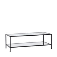 COUCHTISCH FESTER Crisal Durchsichtig 120 cm x 42 cm - Transparent, Glas (60/120/42cm) - Klast Home