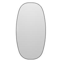 WANDSPIEGEL Ovyn 60/32 cm - Schwarz, Glas (32/60/0.4cm) - EDAXO