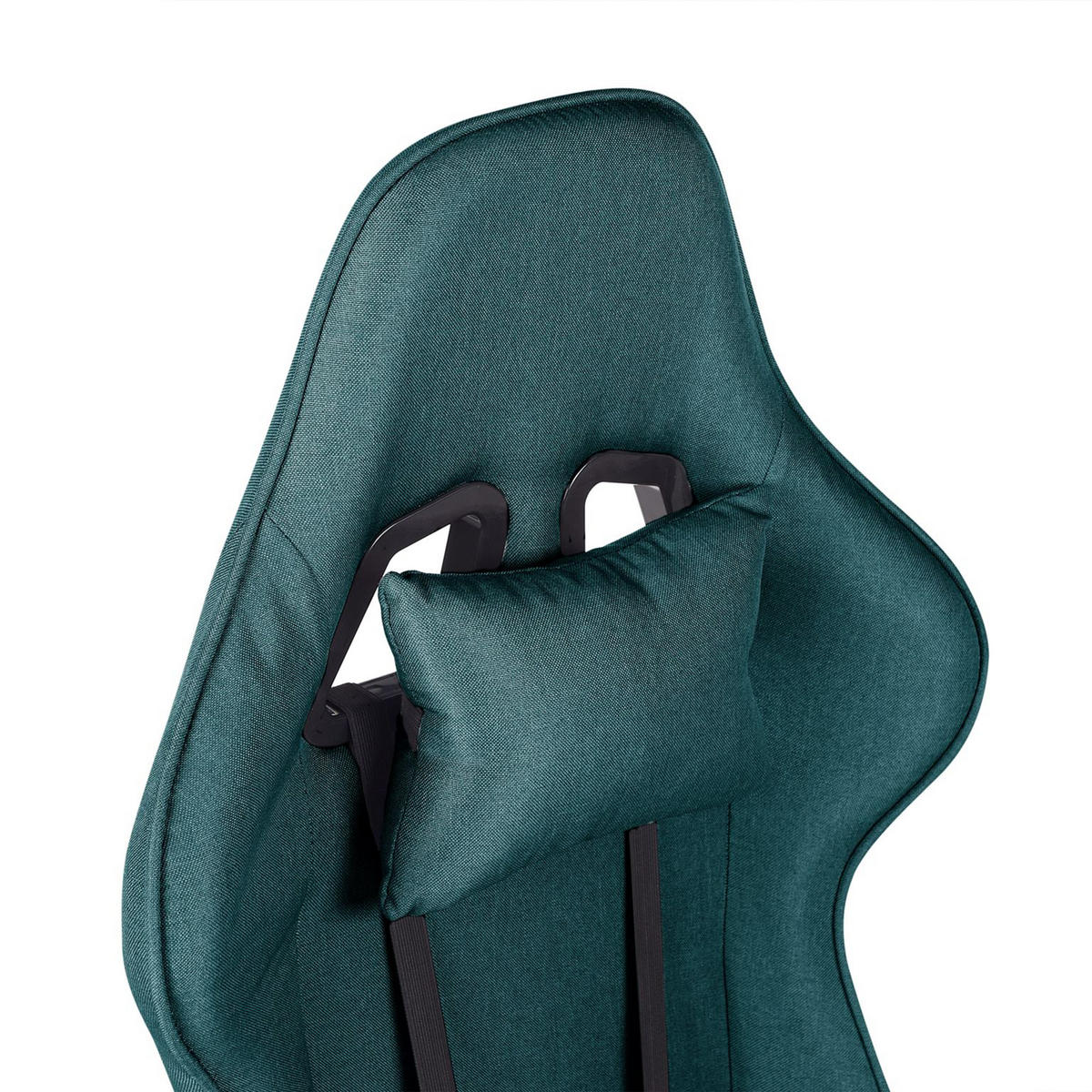 BÜROSTUHL Polyester Grün Warrior - Grün, Textil/Metall (62/122/62cm) - Beliani