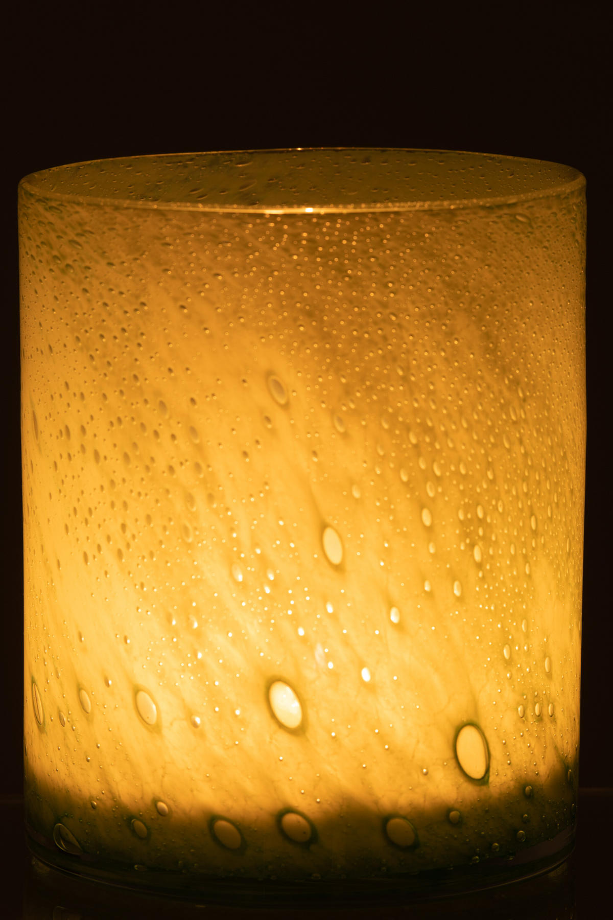 KERZENHALTER JADE - Glas - Grün - L - Grün, Glas (15/18cm) - J-Line