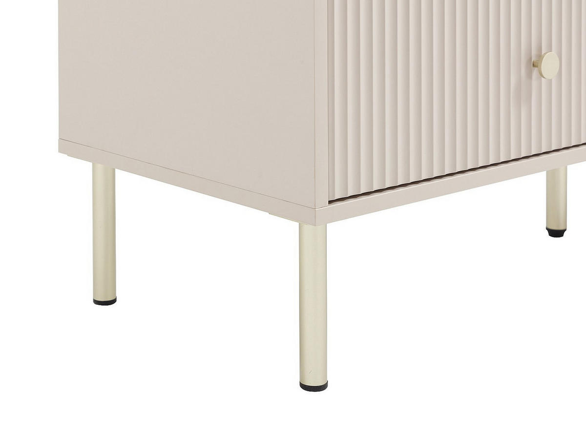 KOMMODE - 120 x 40 - holz - beige Lunaor - Beige, Holz (120/82/40cm) - Vente-Unique