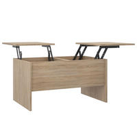 COUCHTISCH Sonoma-Eiche 80x50x42,5 cm Holzwerkstoff - Braun, Holzwerkstoff (80/50/42.5cm) - furnicato