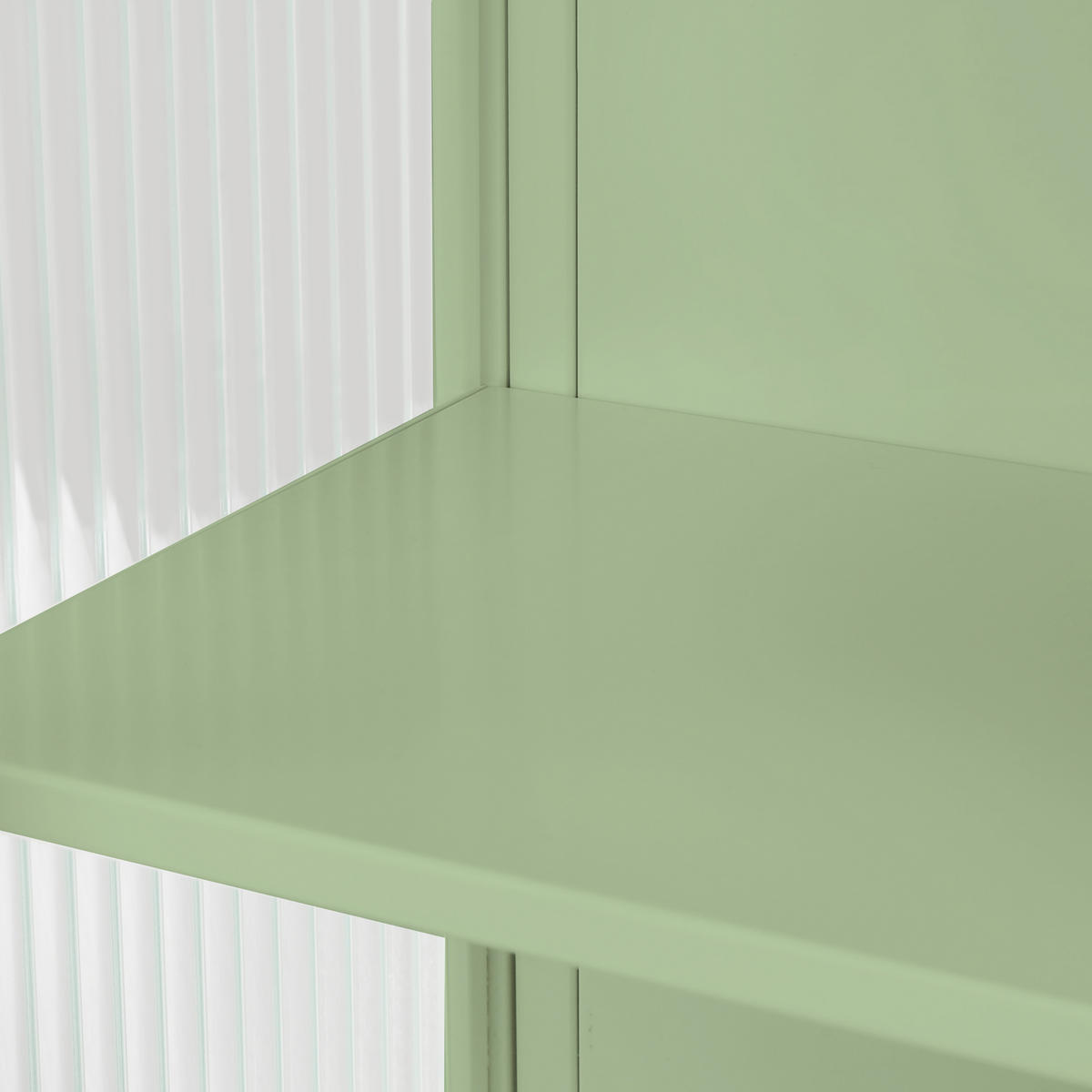 KÜCHENOBERSCHRANK 60/23/78 cm mit Glasfront in Grün und 2 Türen - Grün, Glas (60/78/23cm) - BEAOK