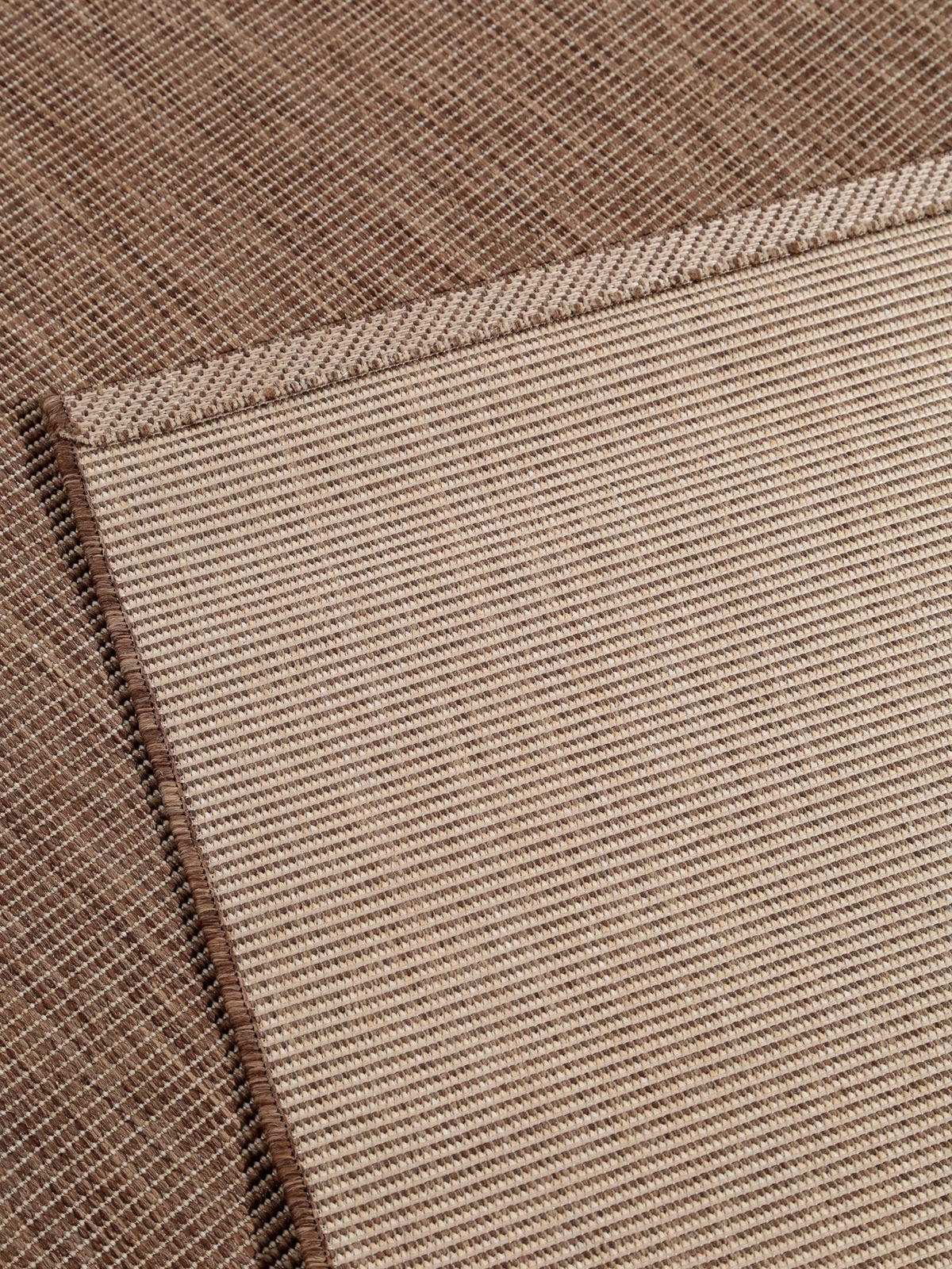 OUTDOORLÄUFER Metro Braun 80x240 cm - Braun, Textil (80/240cm) - benuta Nest