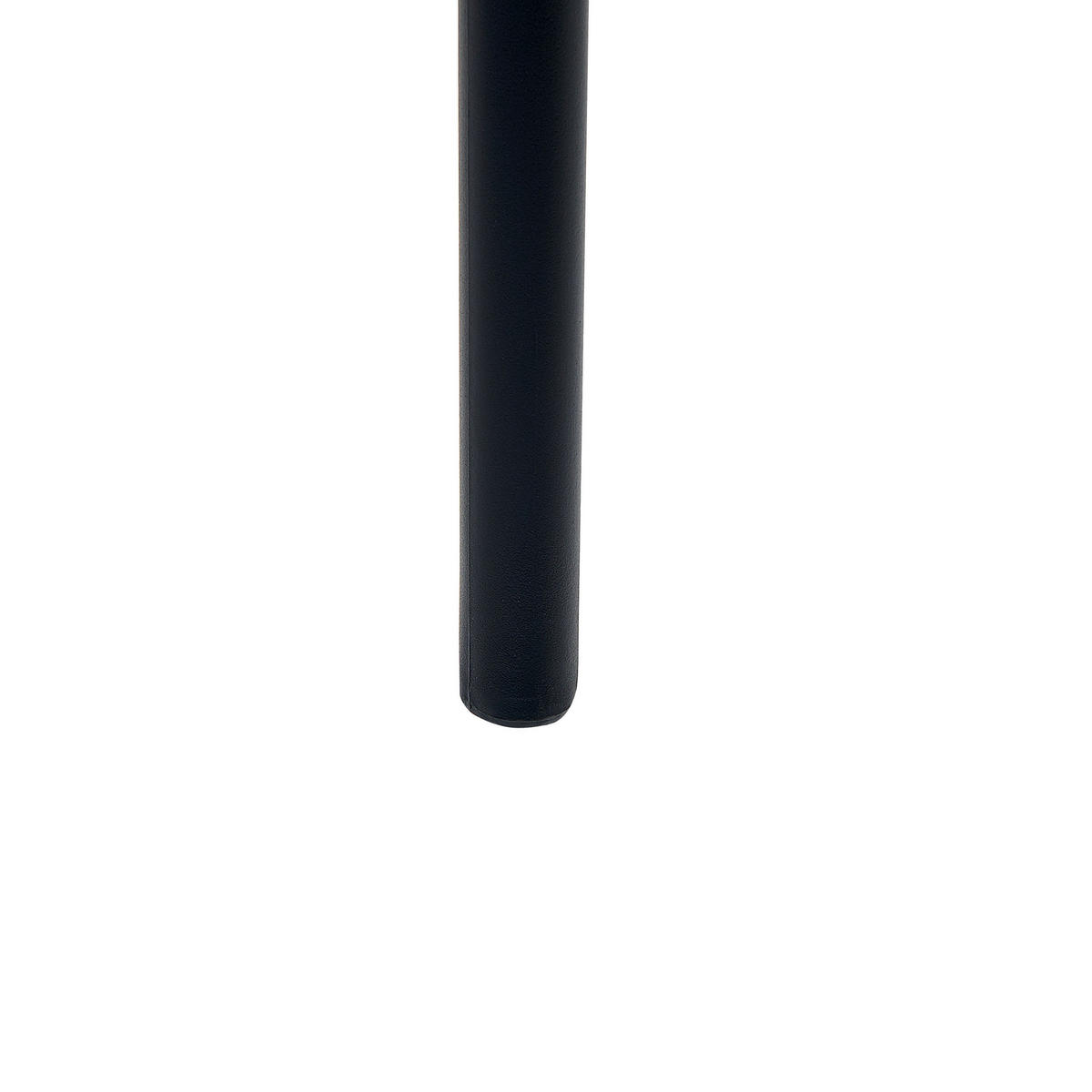 GARTENSTÜHLE 4er-Set Kunststoff schwarz Gela - Schwarz, Kunststoff (45/78/50cm) - Beliani
