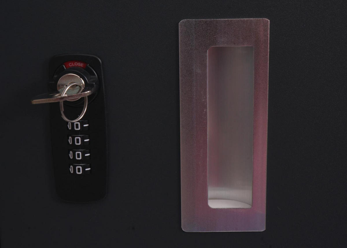 MÜLLTONNENBOX 2er mit Brennholzregal 117x198x82cm erweiterbar 180kg Anthrazit - Anthrazit, Metall (198/117/82cm) - PROREGAL