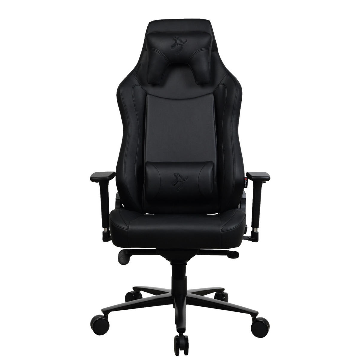 GAMINGSTUHL Vernazza XL SoftPU™ Reines Schwarz - Schwarz, Kunststoff/Metall (76/138/53cm) - Arozzi